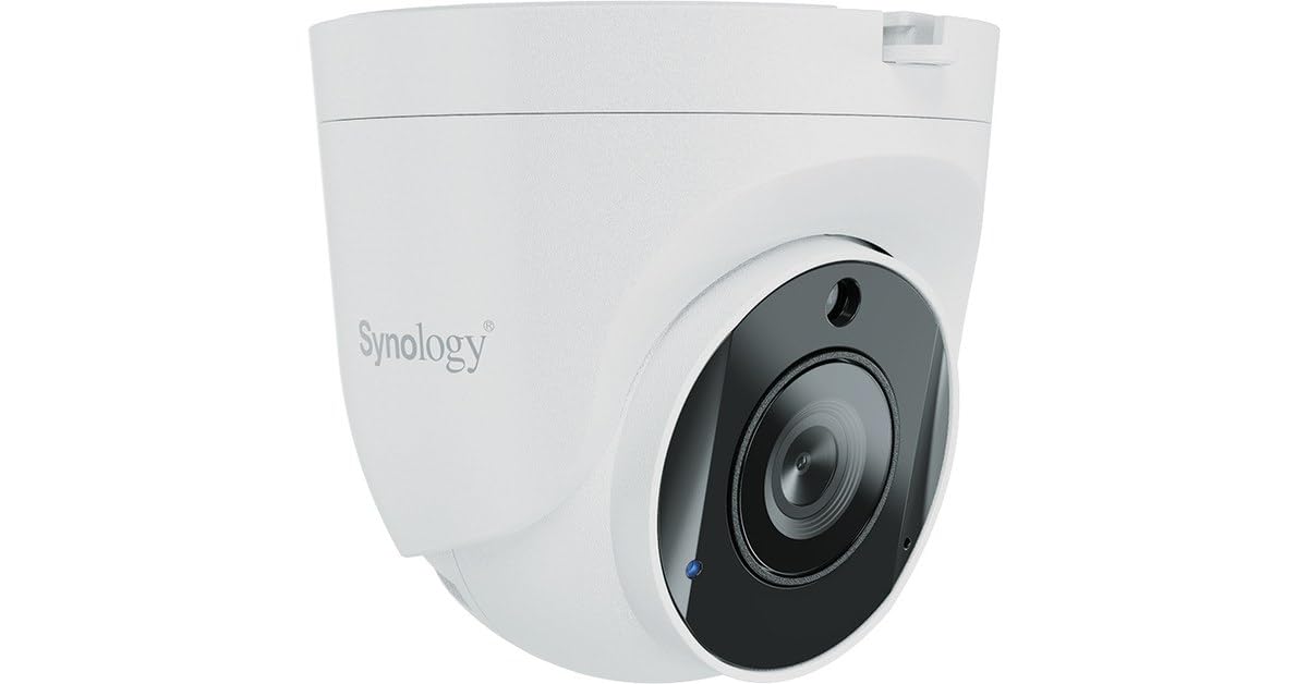 Kamera bezpieczeństwa Synology TC500 z AI do inteligentnego nadzoru - Langlebigość, jakość, robustność - Weiß - 128x179x610 - Monitoring - obrazek 2