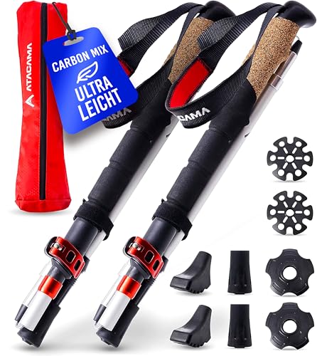 Atacama Kijki trekkingowe, teleskopowe, do nordic walking z uchwytem k