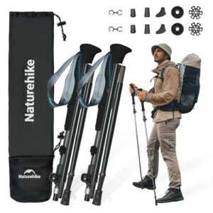 Naturehike Kije Trekkingowe 7075 Aluminium Ultralekkie Składane Kije T