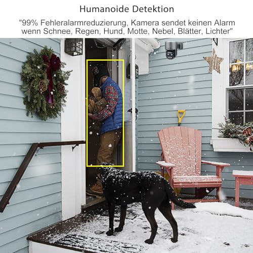 GENBOLT 2.5K Kamera PTZ WiFi do Użytku na Zewnątrz,Obsługująca POE, Po - obrazek 7