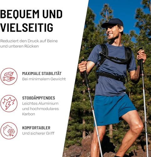 Atacama Kijki trekkingowe, teleskopowe, do nordic walking z uchwytem k - obrazek 7