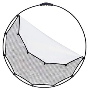 Manfrotto Dyfuzor HaloCompact 82 cm - Innowacyjny i przenośny reflektor/dyfuzor fotograficzny - Soft Silber - SEO-optimized title