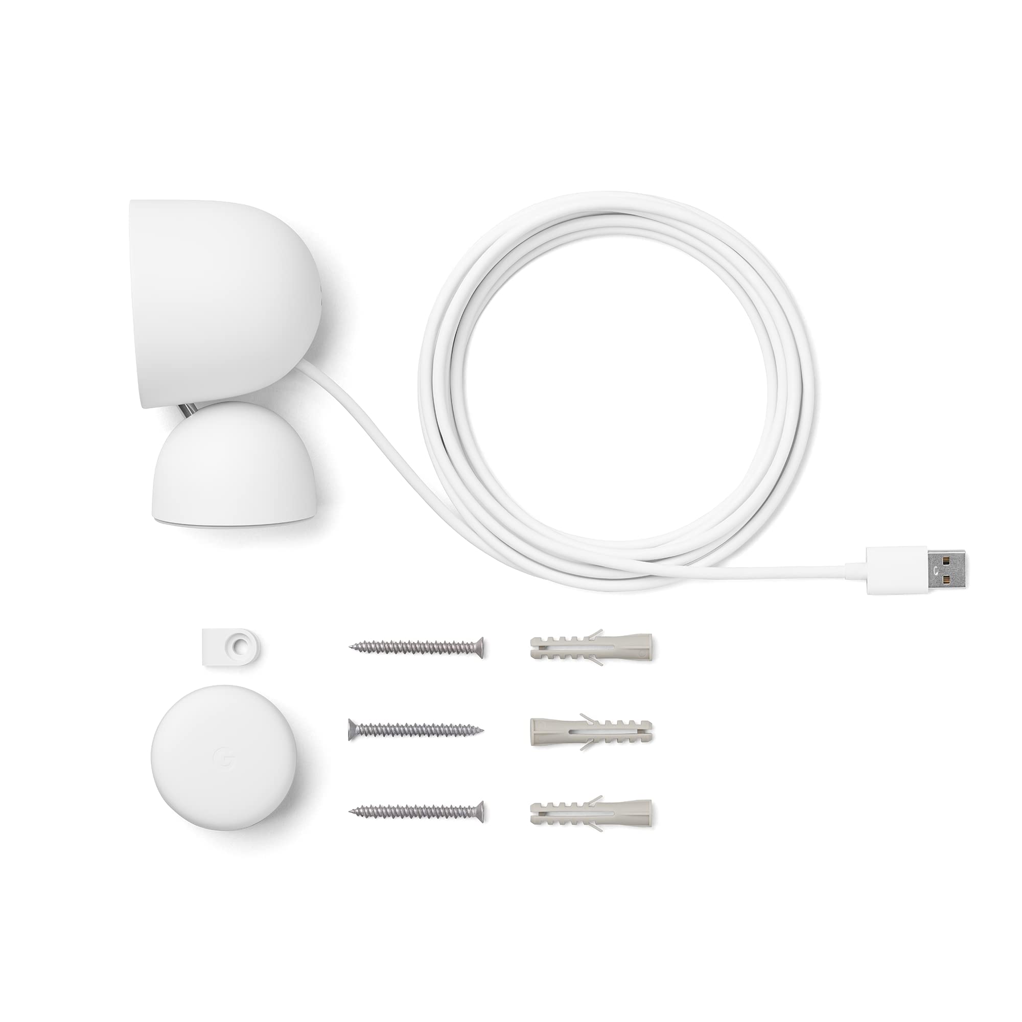 Google Nest Cam z reflektorem - na zewnątrz z kablem - inteligentna ka - obrazek 3