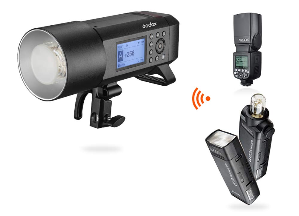 Godox AD400Pro 400Ws TTL Zewnętrzna lampa błyskowa All-in-One GN72 1/8000 HSS - Najlepszy zewnętrzny blitz dla Canon/Nikon/Sony/Olympus/Panasonic - obrazek 5