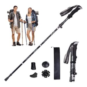 Kijki trekkingowe, składane kijki do chodzenia dla mężczyzn i kobiet,