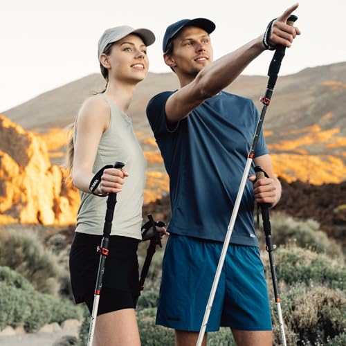 Atacama Kijki trekkingowe, teleskopowe, do nordic walking z uchwytem k - obrazek 2