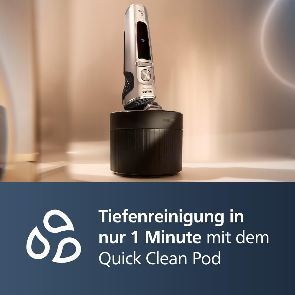 Golarka elektryczna Philips Series 9000 do golenia na mokro i sucho z - obrazek 3