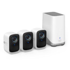 eufy Security S300 eufyCam 3C 4K, pamięć lokalna z możliwością rozszer