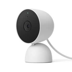 Google Nest Cam z reflektorem - na zewnątrz z kablem - inteligentna ka