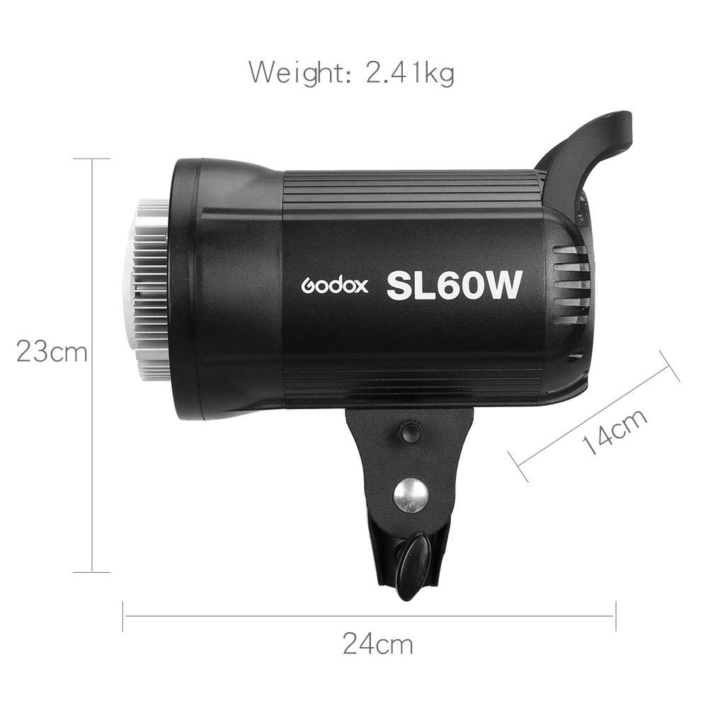 Godox SL60W SL-60W Bowens Mount 5600 K białe światło, wysoka jasność, - obrazek 9