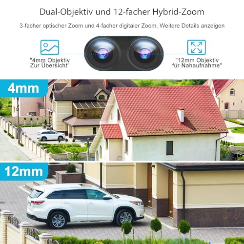 GENBOLT 2.5K Kamera PTZ WiFi do Użytku na Zewnątrz,Obsługująca POE, Po - obrazek 9