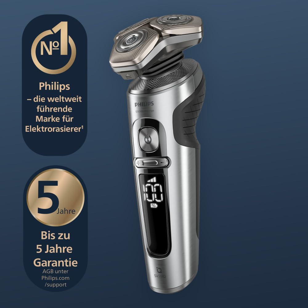 Golarka elektryczna Philips Series 9000 do golenia na mokro i sucho z - obrazek 2