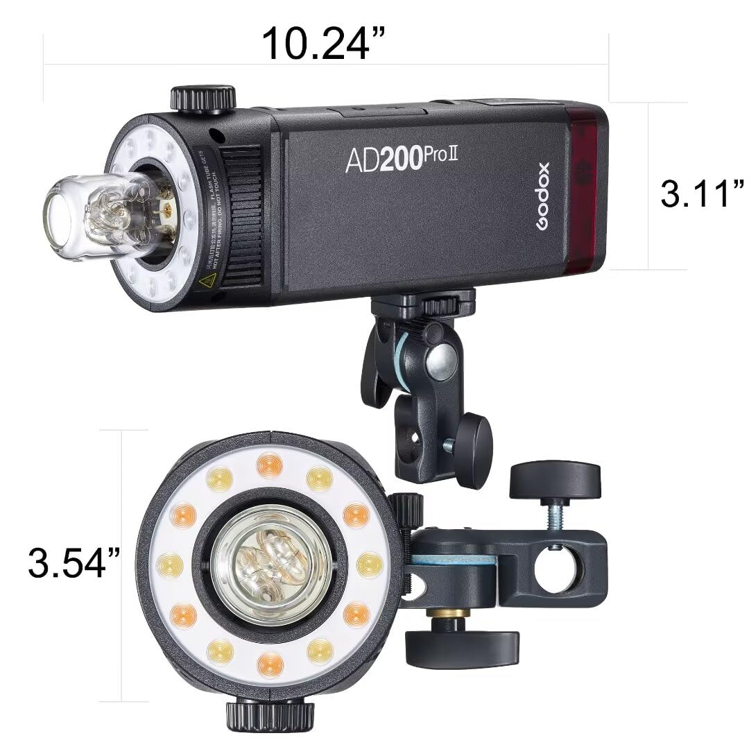 Godox AD200Pro II AD200 Pro II lampa błyskowa do aparatu, 200 W, lampa - obrazek 9