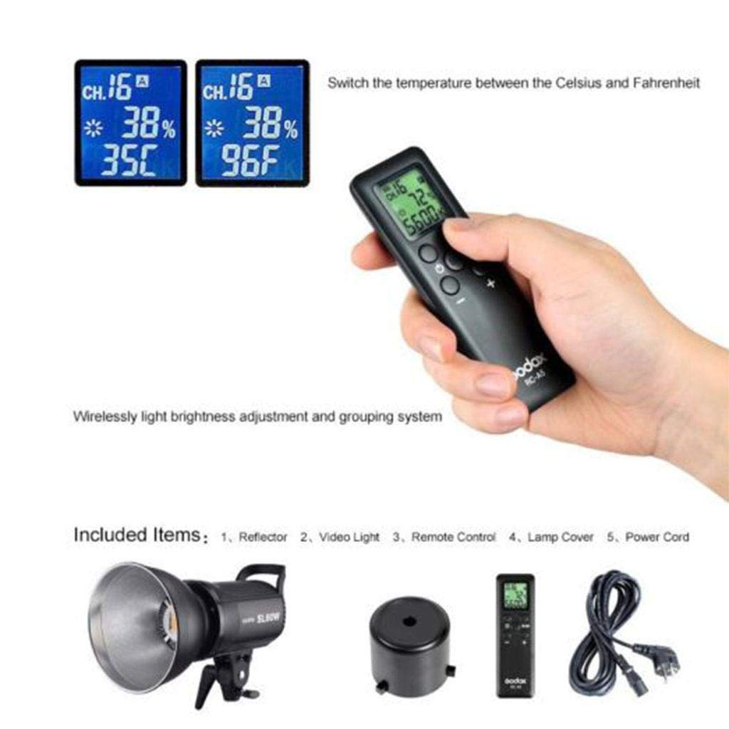 Godox SL-60W 5600K 60W LED Bezprzewodowa latarka wideo o dużej mocy z - obrazek 2