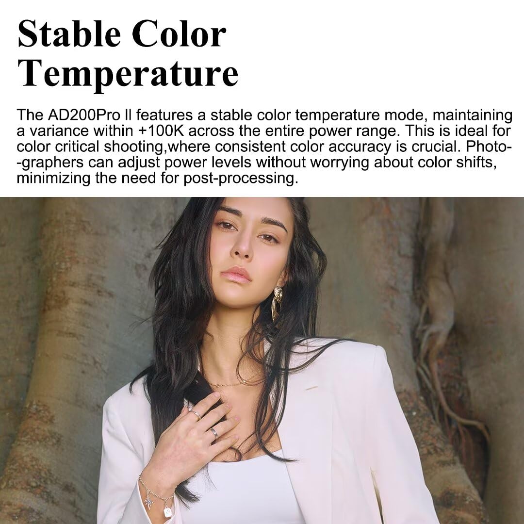 Godox AD200Pro II AD200 Pro II lampa błyskowa do aparatu, 200 W, lampa - obrazek 5