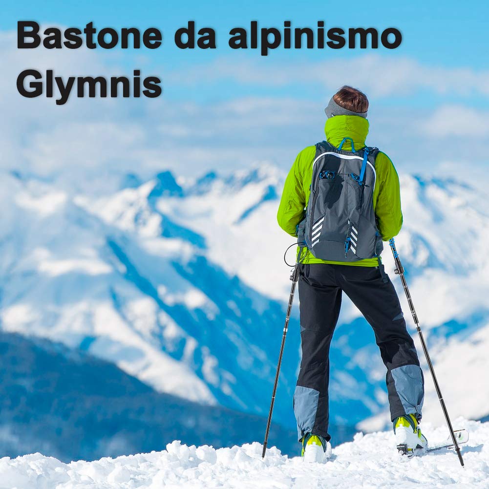 Glymnis Kijki trekkingowe kijki trekkingowe 7075 aluminiowe kijki trek - obrazek 2