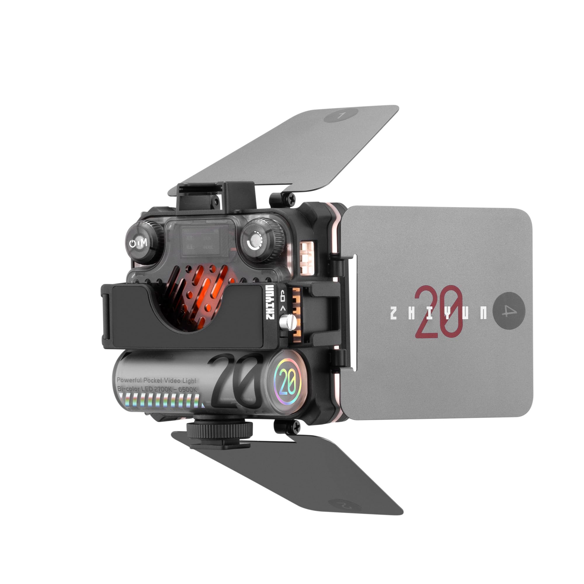 ZHIYUN FIVERAY M20 Combo LED - Profesjonalne oświetlenie fotograficzne 20W z magnetycznymi dodatkami - obrazek 7