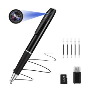 Mini kamera monitoringowa 32 GB 1080p, przenośna, mała kamera do monit