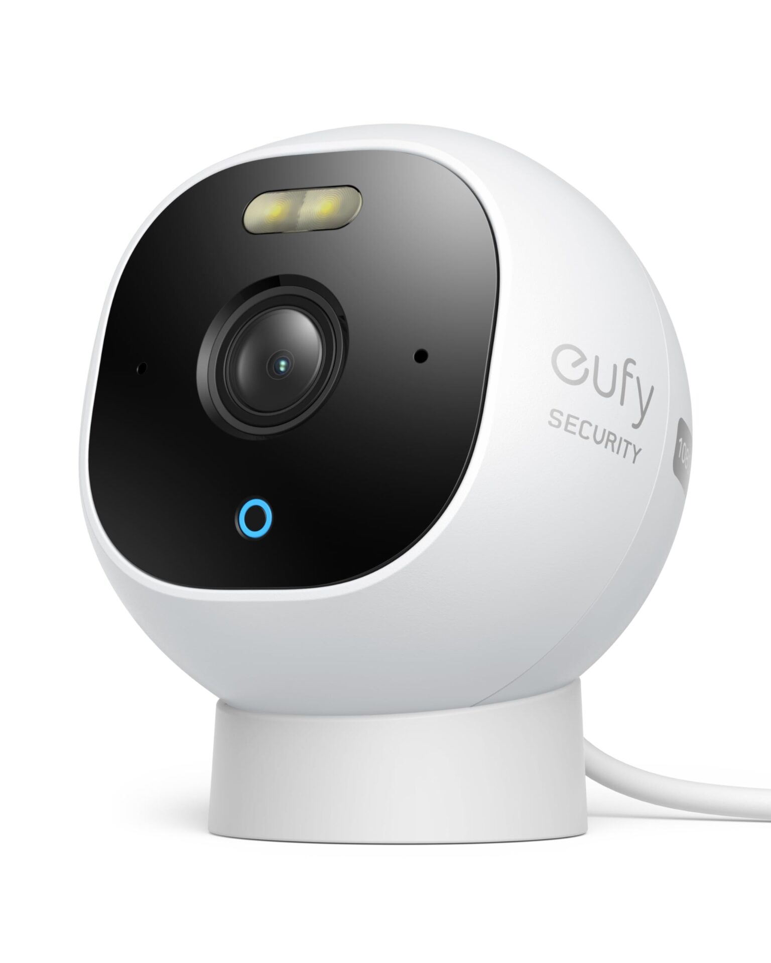 eufy Security Solo OutdoorCam C22 - Samowystarczalna kamera monitorująca 1080p z reflektorem na noc - Ochrona IP67 - Bez opłat - Monitoring na zewnątrz