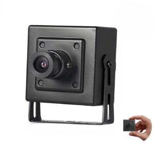 Revotech Mini Security IP Kamera HD 3 MP 75 stopni P2P H.265 CCTV - Kompakt, Metallgehäuse, Bewegungserkennung