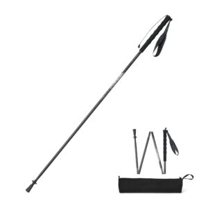 Kije trekkingowe z włókna węglowego 3k - ultralekkie teleskopowe kije trekkingowe dla kobiet i mężczyzn - idealne do wędrówek, kempingu i gór