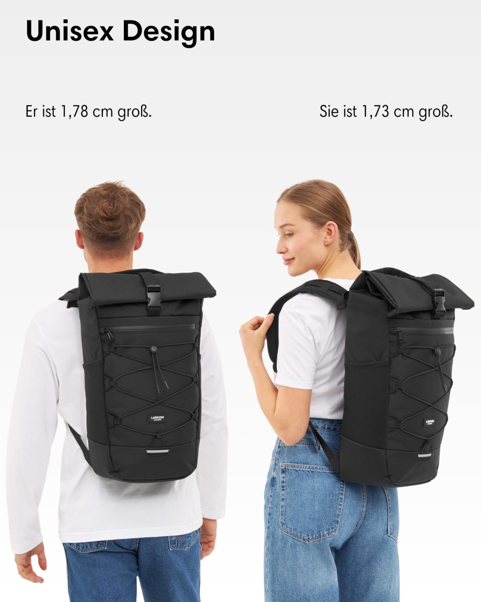 Plecak turystyczny Arvid 20l - dla kobiet i mężczyzn, trekkingowy z paskiem biodrowym, wodoodporny zamek - obrazek 3