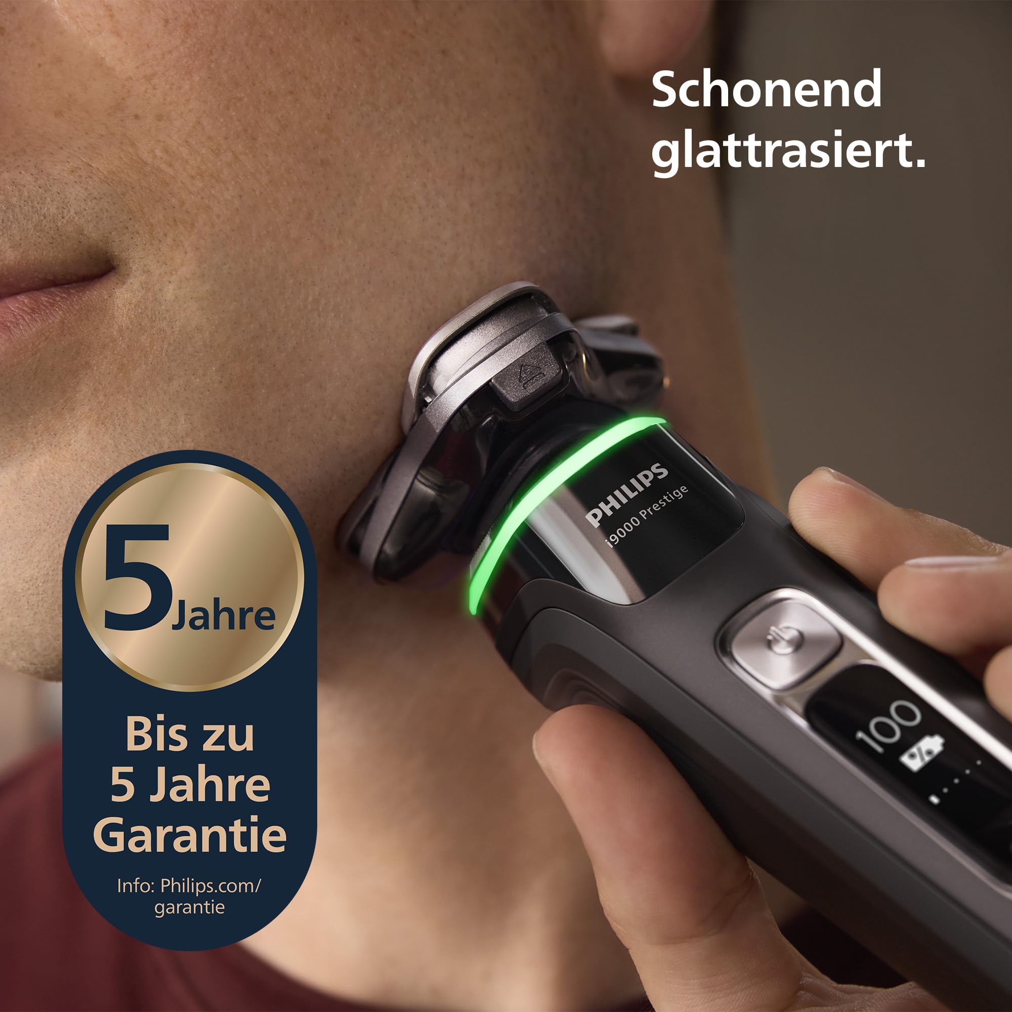 Philips Shaver i9000 Prestige - Golarka elektryczna do golenia na mokro i na sucho - obrazek 7