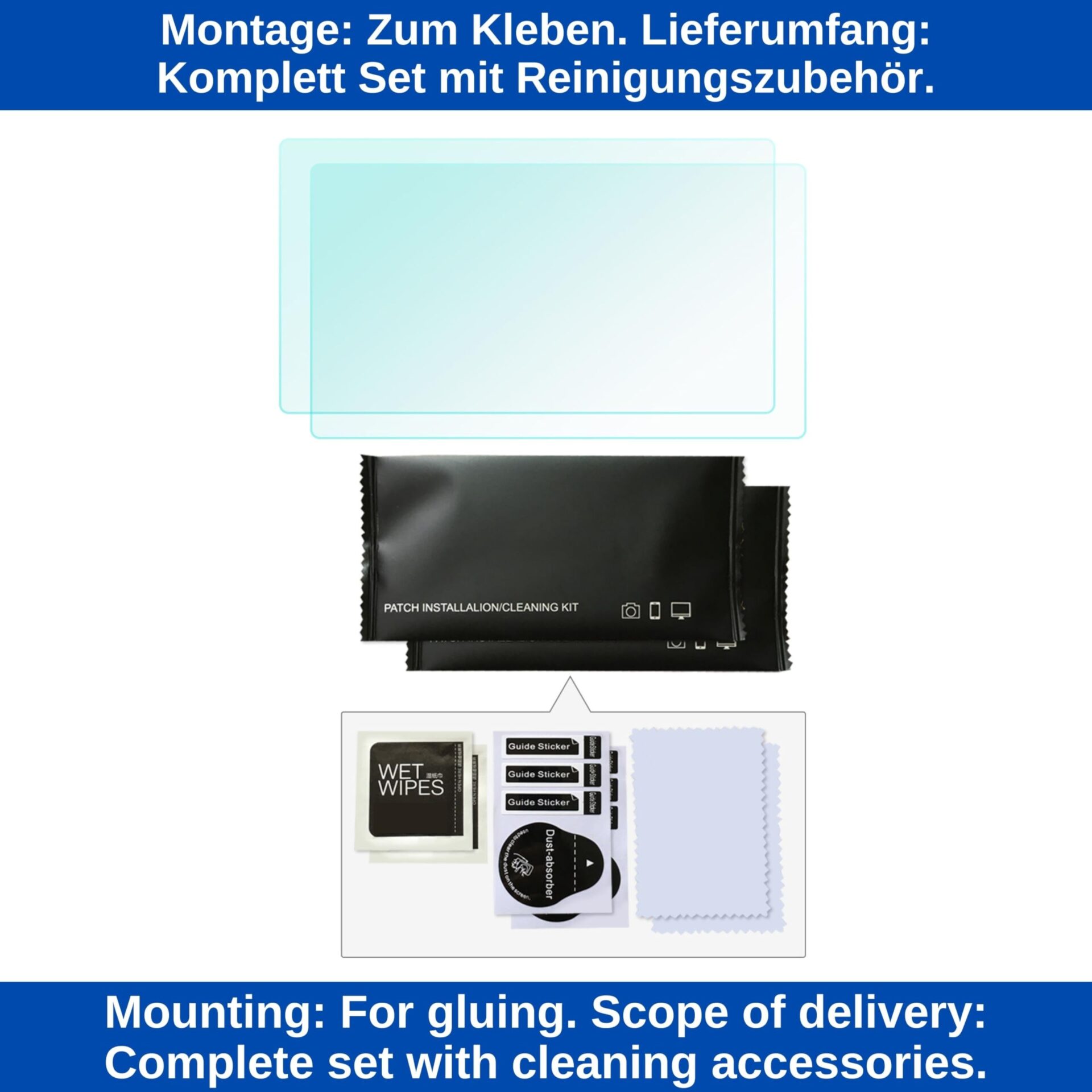 Folia ochronna na wyświetlacz do pilota zdalnego sterowania, 2 sztuki, - obrazek 2