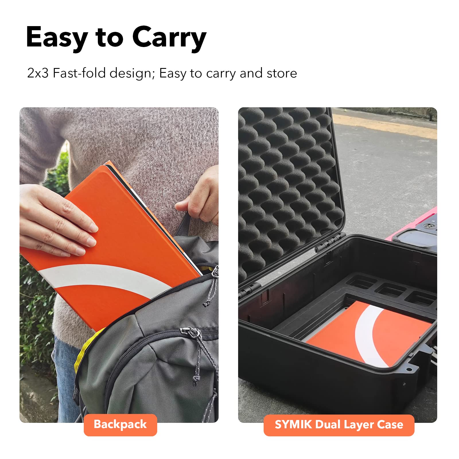 SYMIK LP500 Podłoga Lądowania Dronów 50 cm (20 cali) Dwustronna Wodood - obrazek 6