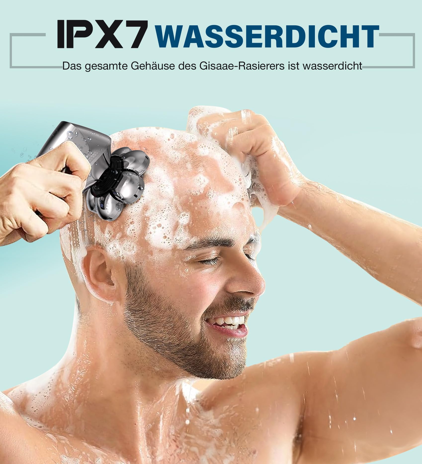 Golarka męska elektryczna do golenia głowy - najlepsza oferta online - obrazek 5