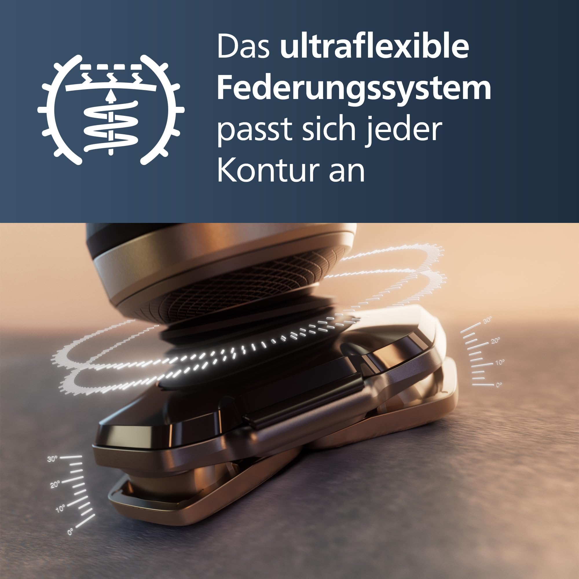 Philips Golarka elektryczna Shaver S9000 Prestige do użytku na mokro i - obrazek 5