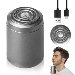 Mini golarka męska 2w1 wodoszczelna - przenośna, bezprzewodowa, do ładowania