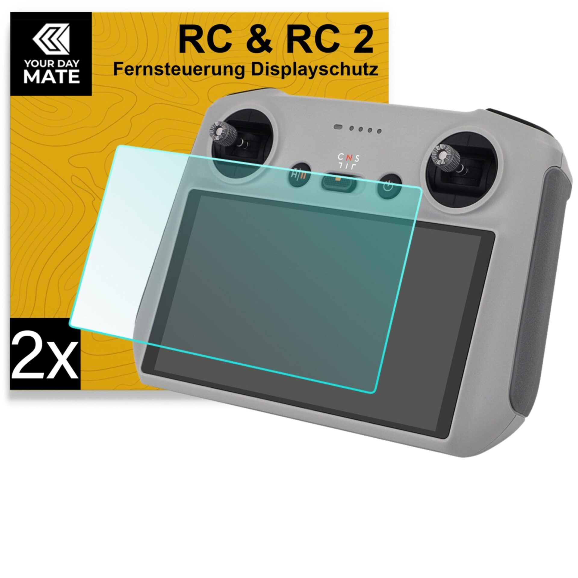 Folia ochronna na wyświetlacz do pilota zdalnego sterowania, 2 sztuki,