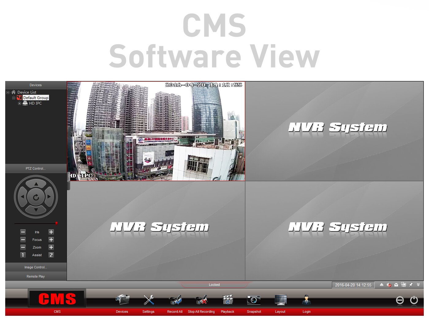Revotech Mini Security IP Kamera HD 3 MP 75 stopni P2P H.265 CCTV - Kompakt, Metallgehäuse, Bewegungserkennung - obrazek 2