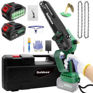 Goldsea Akumulatorowa Piła Łańcuchowa 8" Mini 21V 40Ah Bezszczotkowy Silnik