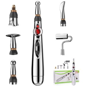 Elektroniczne pióro do akupunktury i masażu ciała Meridian Energy - Ulgę w bólu, terapia ciała bezigłowa, łatwy w użyciu, bez skutków ubocznych - Akupresura