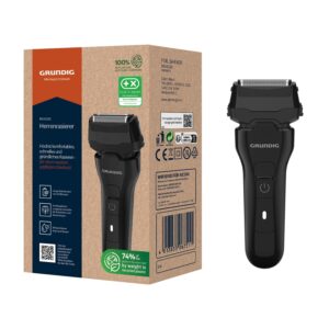 GRUNDIG MS 6330 męska golarka, czas pracy 60 min, rozkładana maszynka
