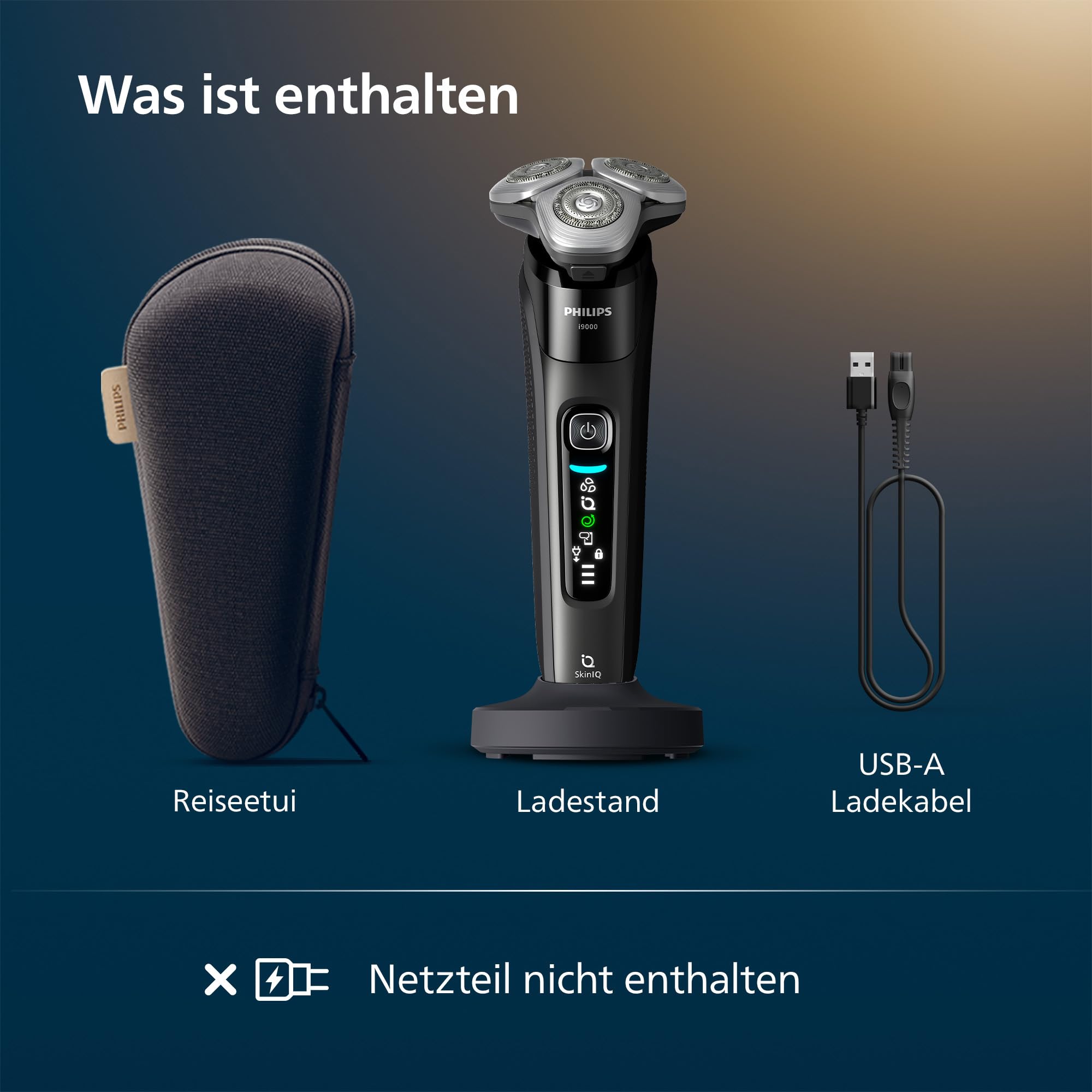 Philips Shaver i9000 - Golarka elektryczna do golenia na mokro i na sucho - obrazek 2