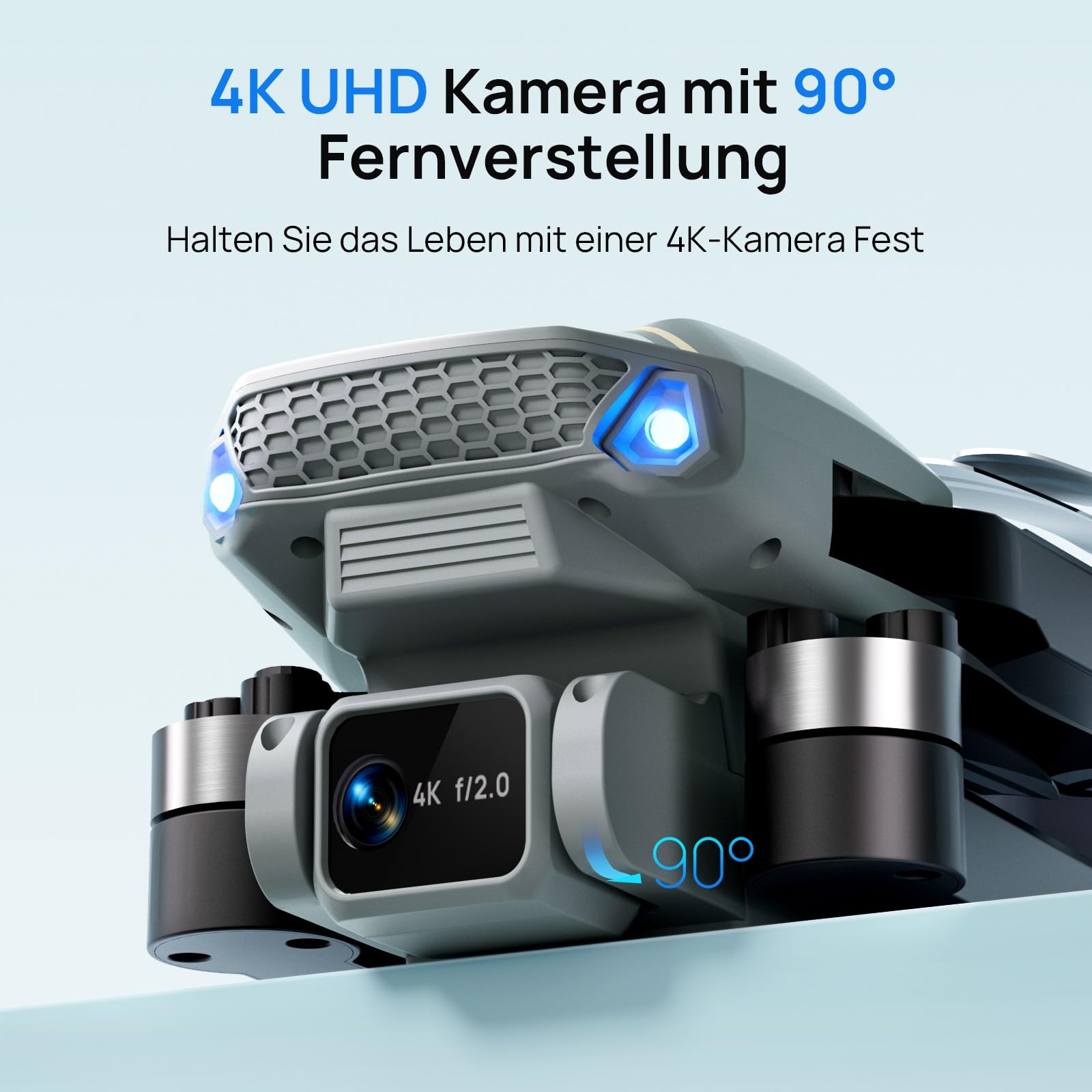 Ameta Dron dla Dorosłych z Kamerą 4K UHD, S20 Lite Bezszczotkowy Silni - obrazek 9