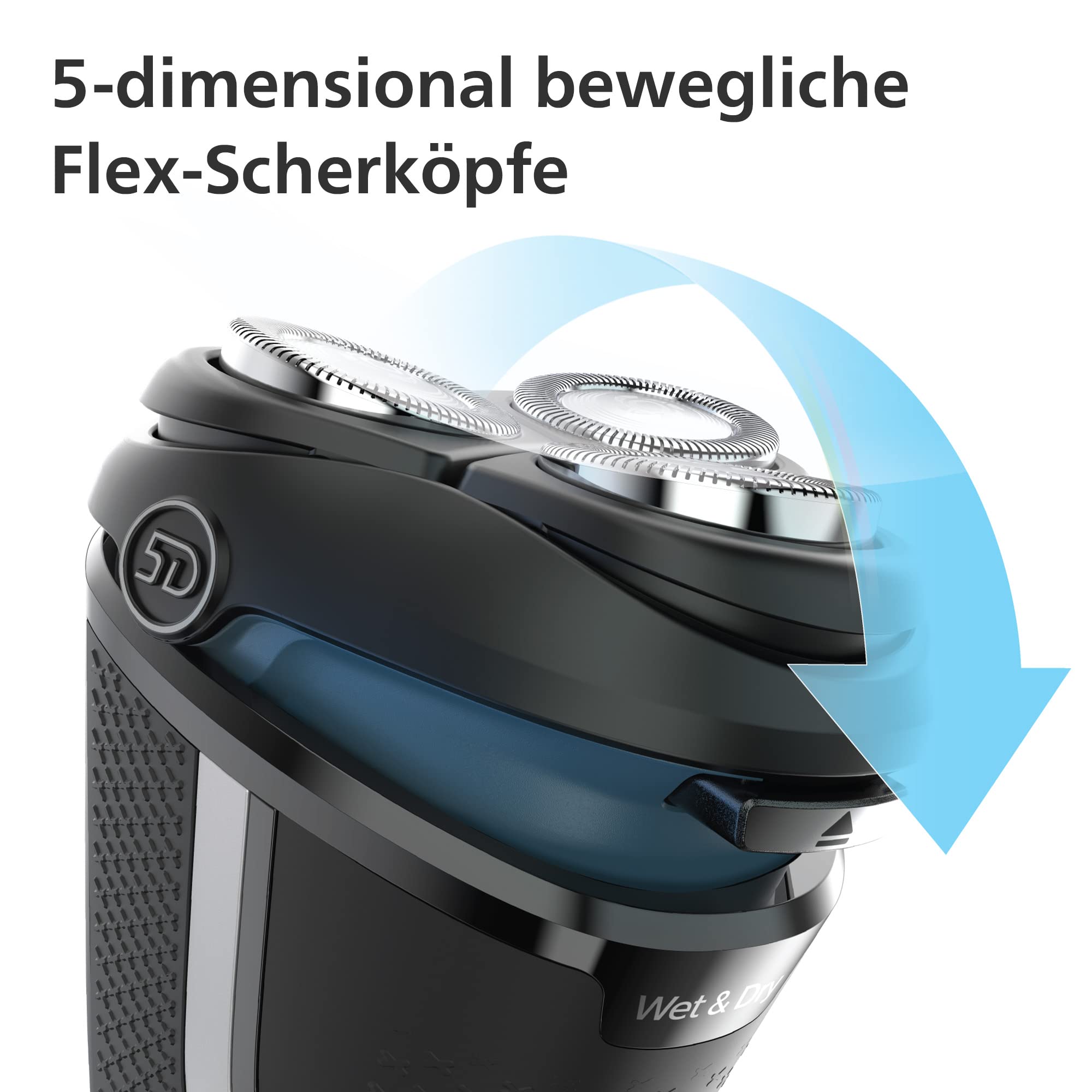 Philips Electric Shaver Series 3000 - golarka elektryczna na mokro i s - obrazek 5