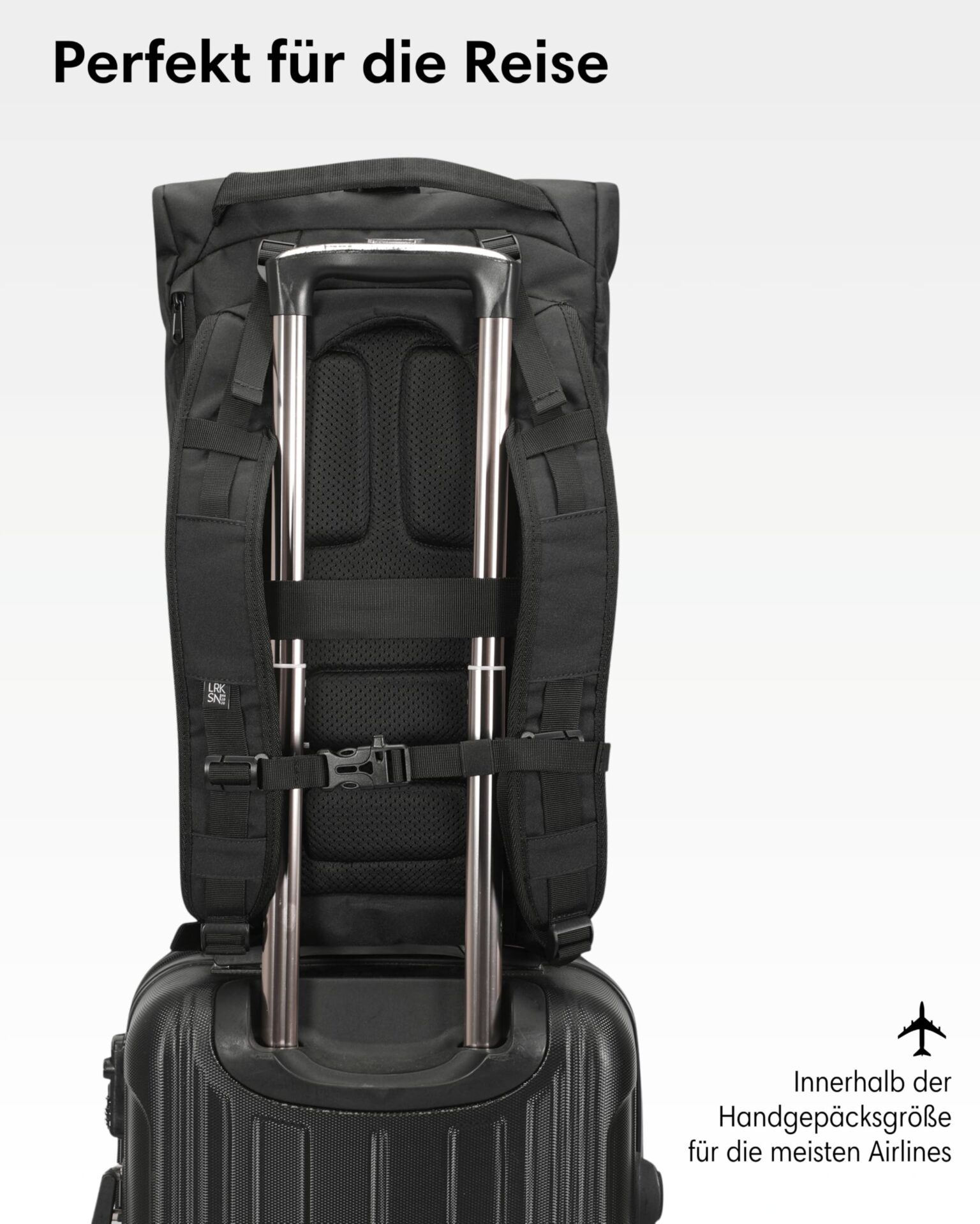 Plecak turystyczny Arvid 20l - dla kobiet i mężczyzn, trekkingowy z paskiem biodrowym, wodoodporny zamek - obrazek 2