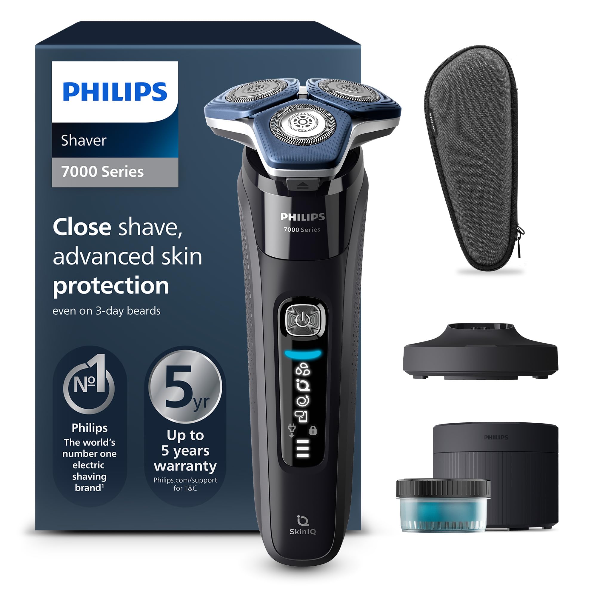 Golarka elektryczna Philips Series 7000 do golenia na mokro i na sucho