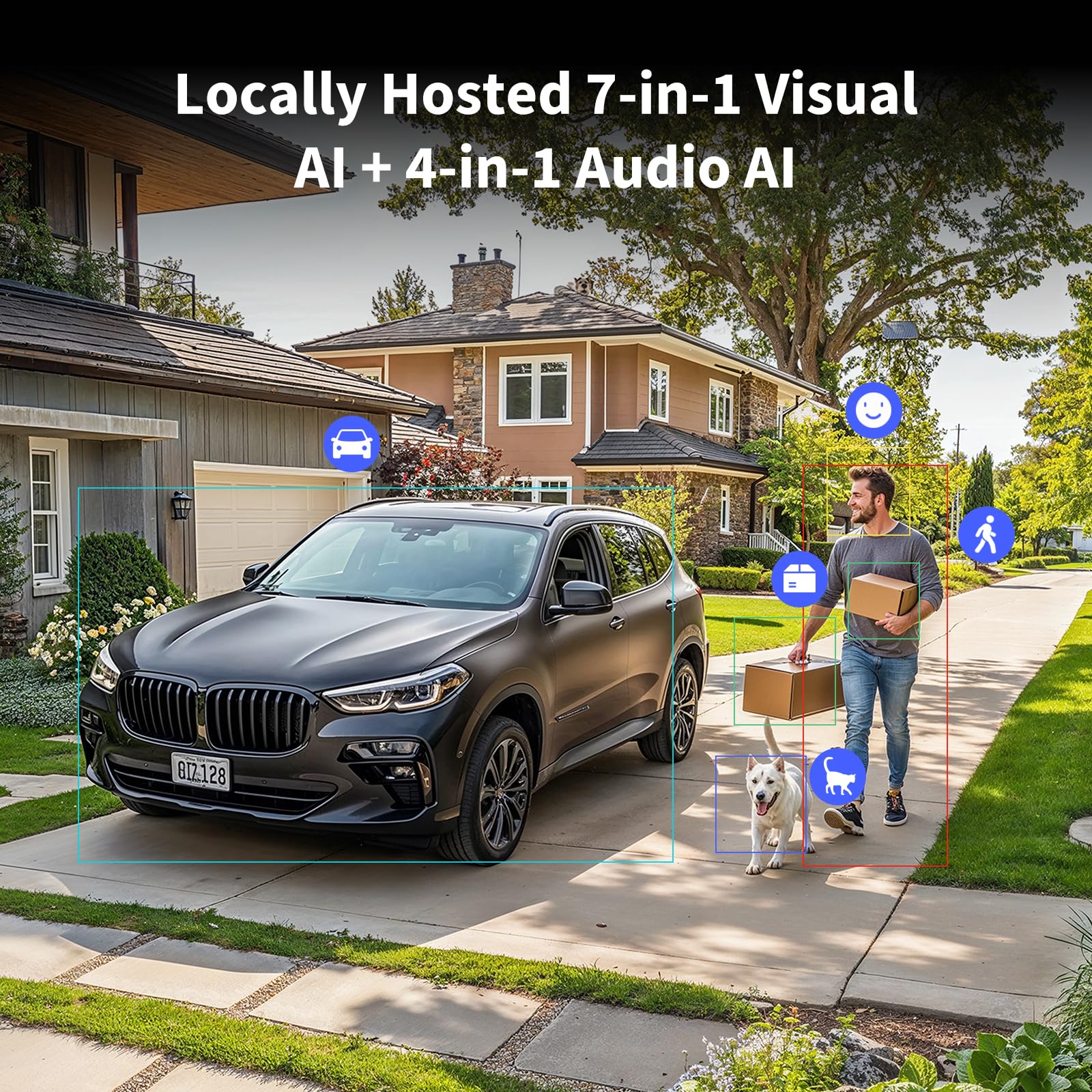 Aqara 4MP Kamera G5 Pro WiFi Zewnętrzna Kamera Bezpieczeństwa z Funkcją Noktowizorem - Biały | 2.4/5 GHz WiFi, HomeKit, Thread/Zigbee, Obsługa Alexa Google | Monitoring - obrazek 7