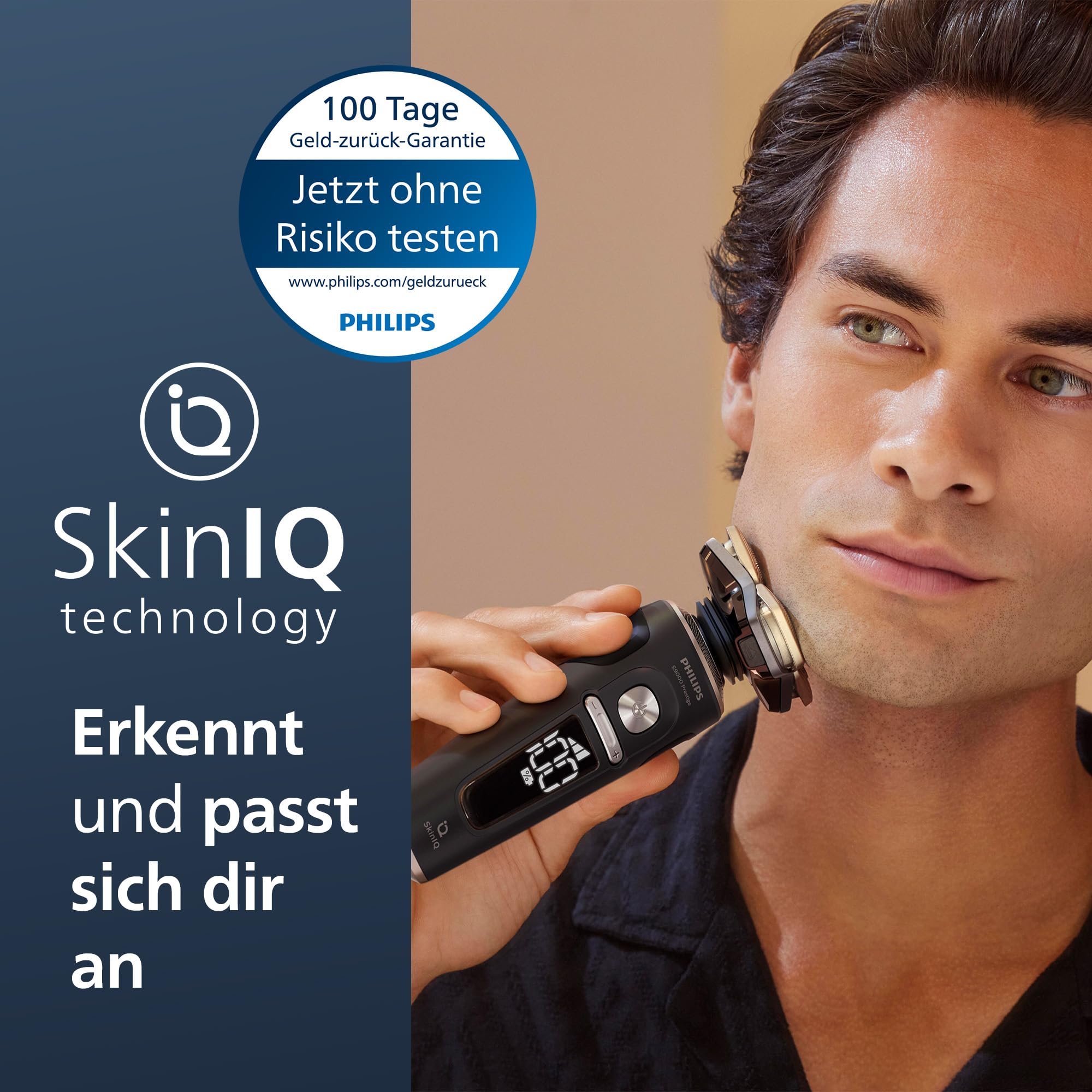 Philips Golarka elektryczna Shaver S9000 Prestige do użytku na mokro i - obrazek 7