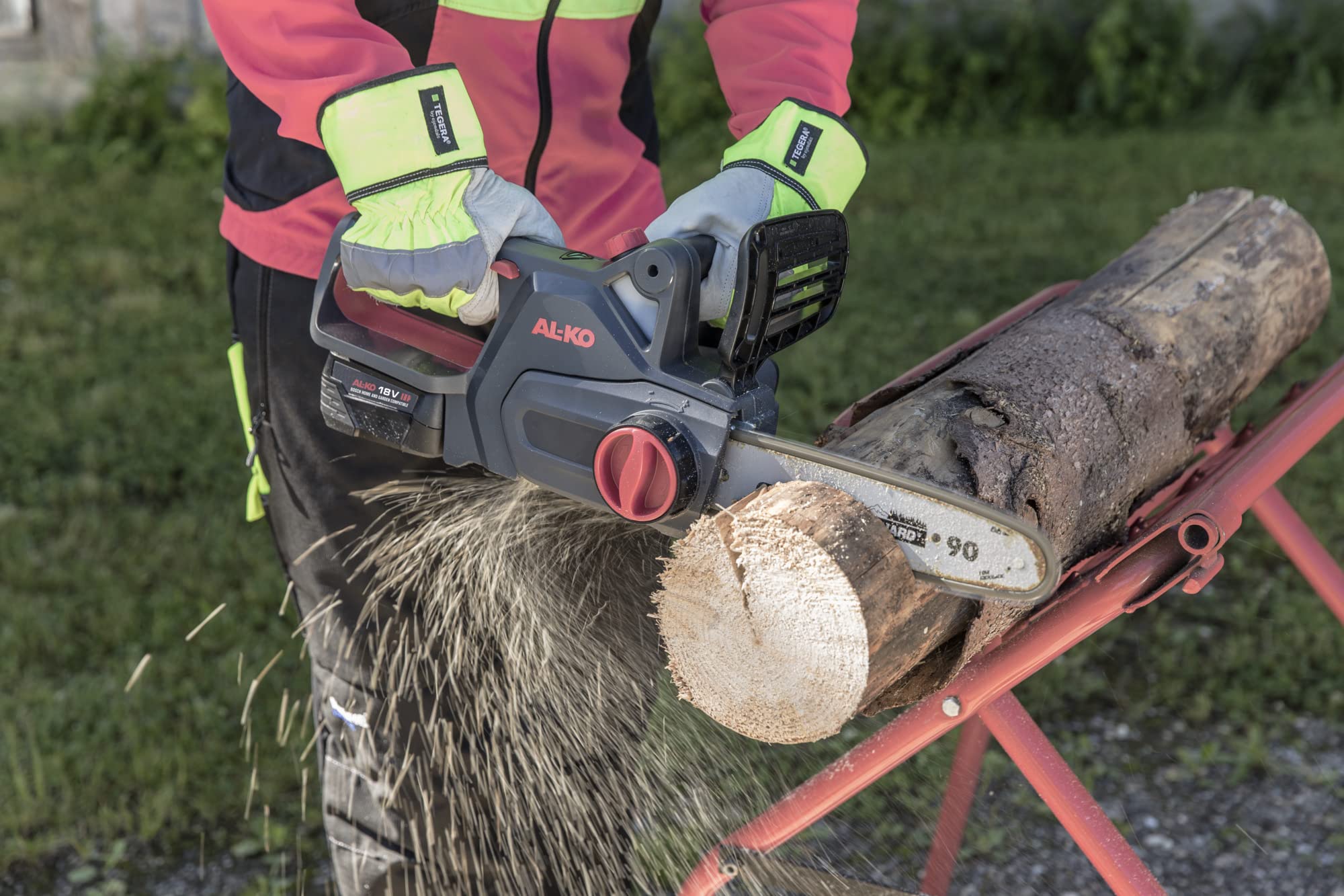 AL-KO Akumulatorowa piła łańcuchowa CS 1825, długość szyny 25 cm, napr - obrazek 3