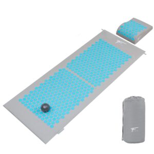 Zestaw akupresury XL Fitem - Mata do akupresury - Poduszka - Piłka do