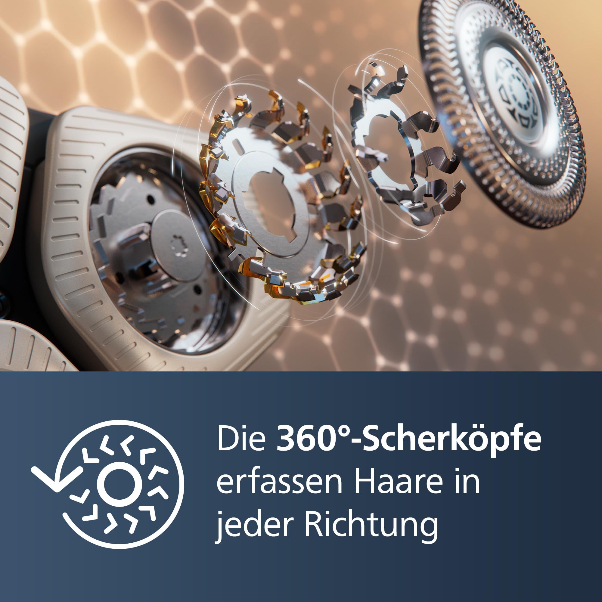 Philips Golarka elektryczna Shaver S9000 Prestige do użytku na mokro i - obrazek 6