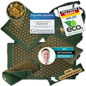 CALM ELEPHANT ORIGINAL® Mata Do Akupresury Z Poduszką XXL ULTIMATE, Ze