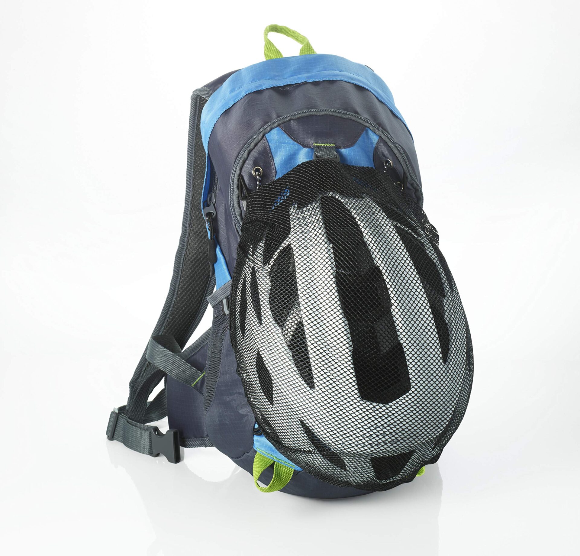 Fischer Plecak z siatką na kask niebieski/szary Uniseks Rucksack - 1 sztuka - obrazek 7