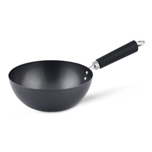 Ken Hom 20 cm mini patelnia wok ze stali węglowej z powłoką zapobiegaj